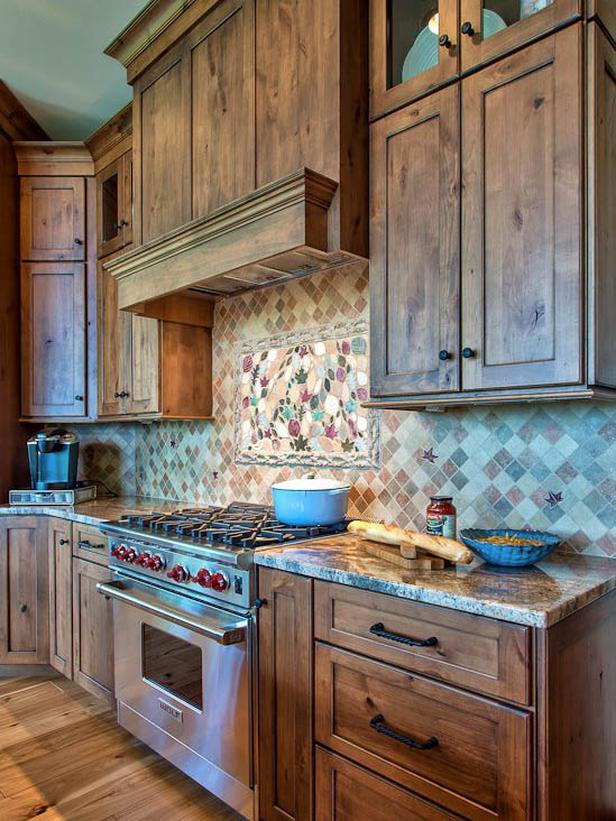 Rustic Kitchen Colors
 I really like these rustic cabinets Kitchen Cabinet