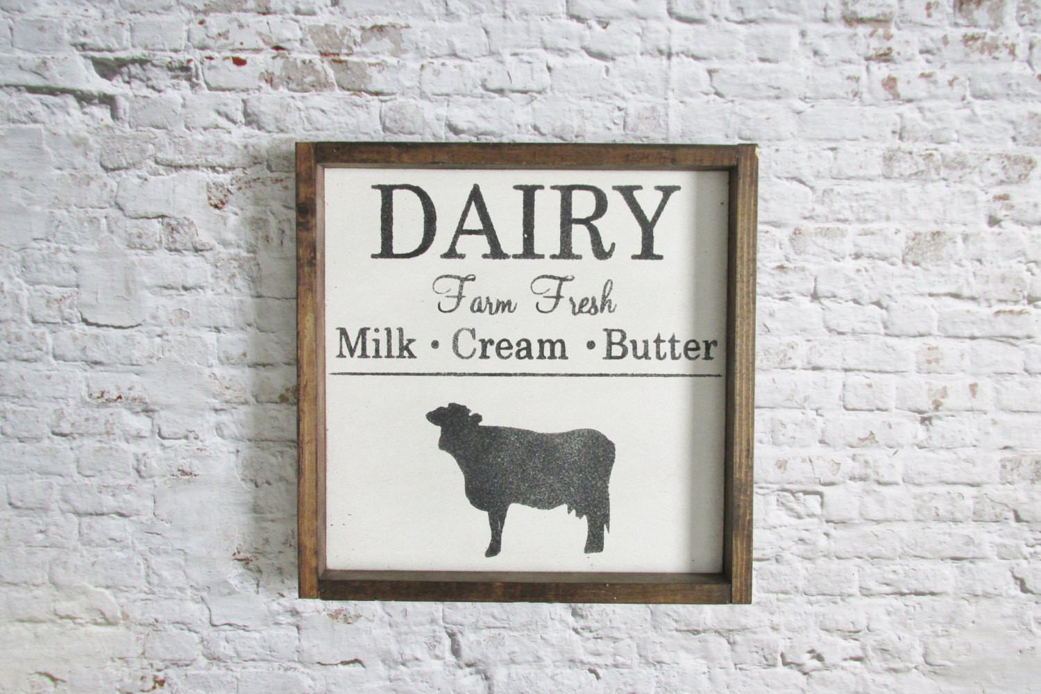 Rustic Kitchen Sign
 Dairy Wood Sign Rustic Kitchen Decor Rustic Signs Wooden