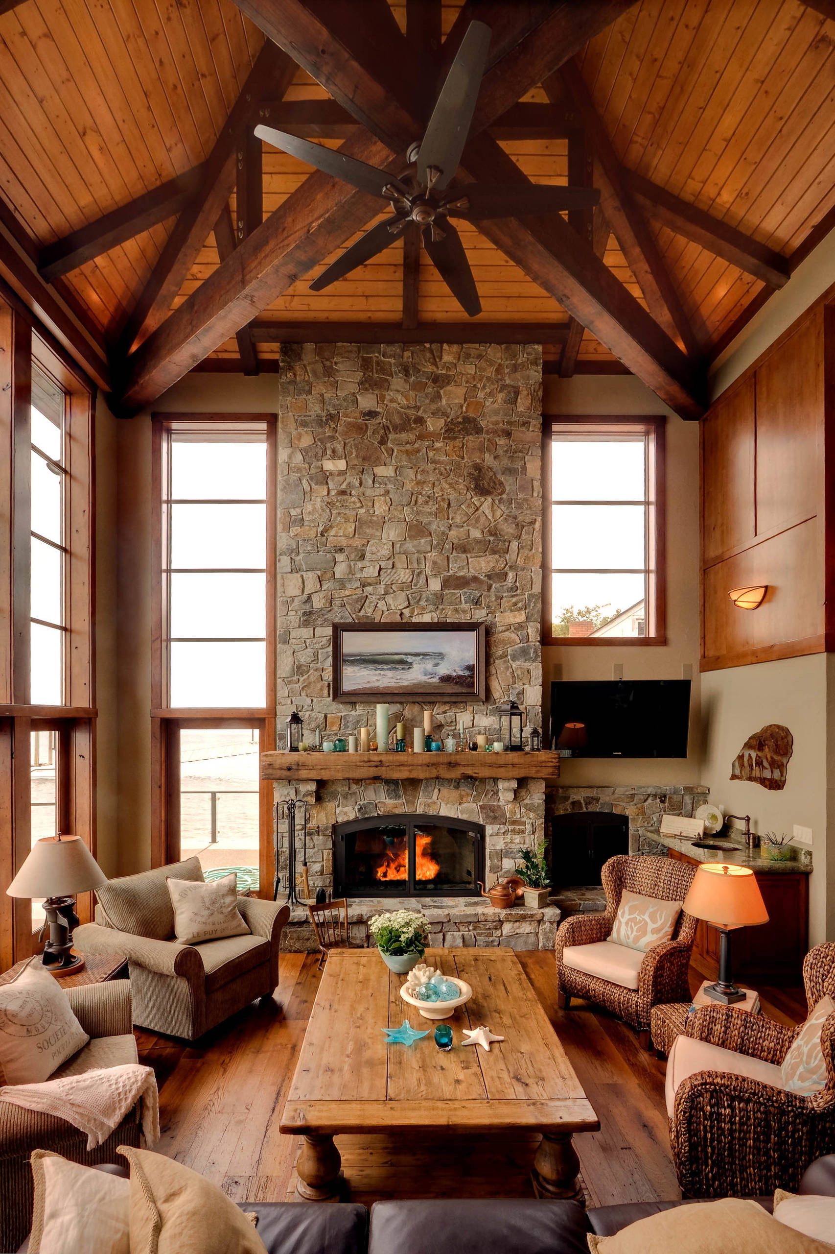 Rustic Living Room
 16 Sophisticated Rustic Living Room Designs You Won t Turn