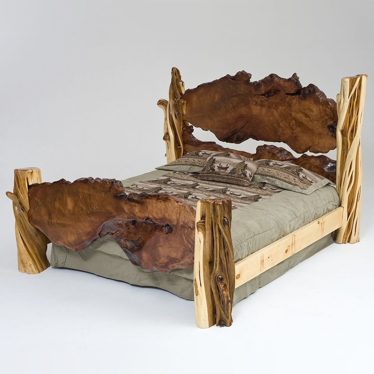 Rustic Log Bedroom Furniture
 Rustic Log Bed Log Beds