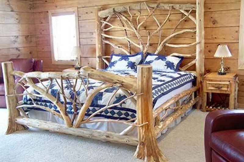 Rustic Log Bedroom Furniture
 Warm and inviting rustic log beds