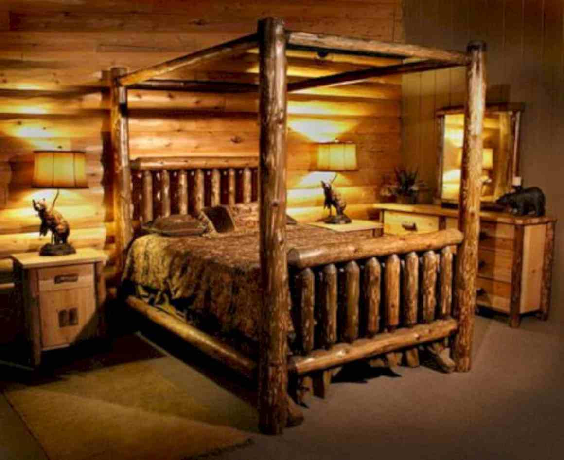 Rustic Log Bedroom Set
 16 Creative Log Furniture Ideas to Own at Home Futurist