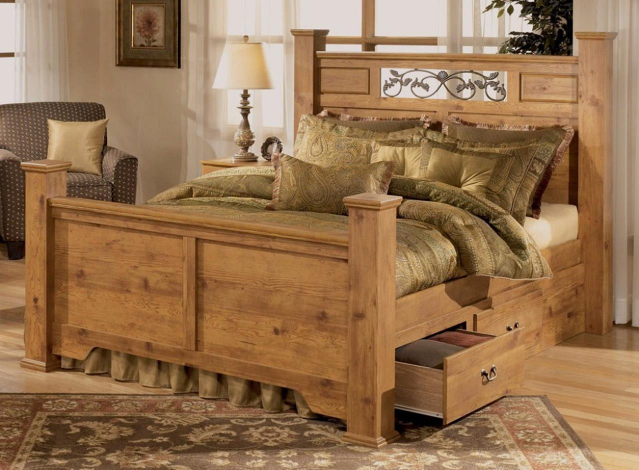 Rustic Wood Bedroom Sets
 Rustic Wood Bedroom Furniture 25 Viral Decoration