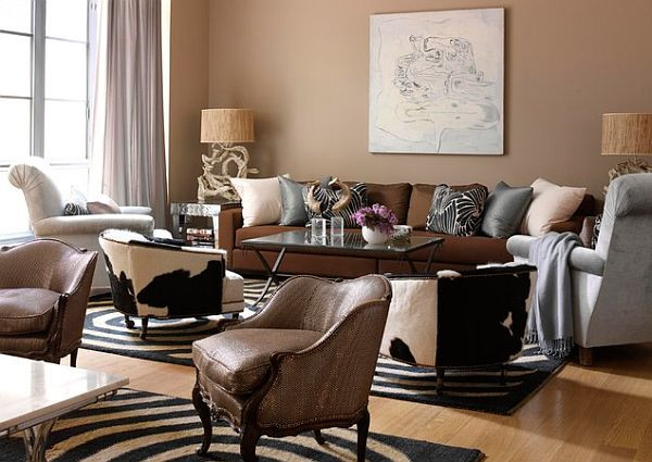 Safari Rugs Living Room
 Decorating with a Modern Safari Theme