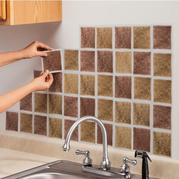 Self Adhesive Kitchen Backsplash
 Self adhesive backsplash tiles – save money on kitchen