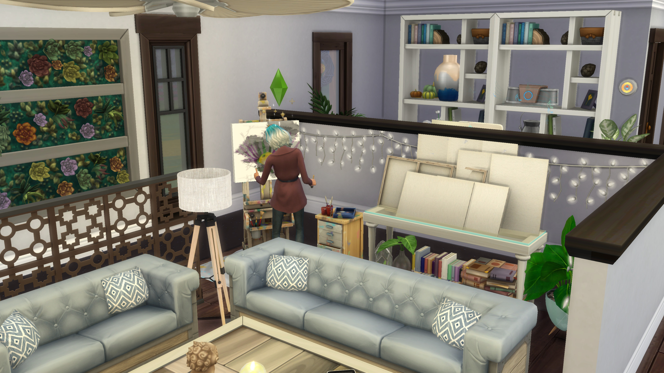 Sims 4 Living Room Ideas
 My sunken living room gives me all the feels thesims