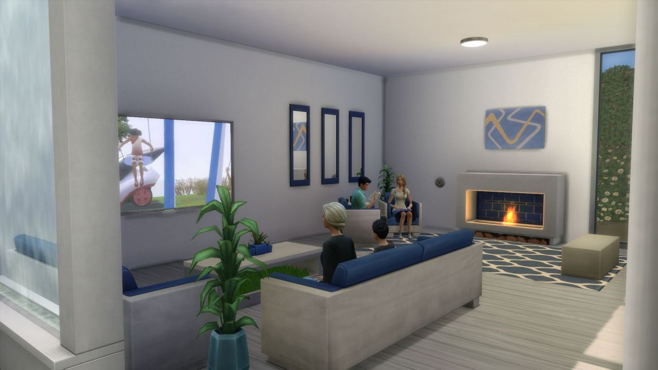 Sims 4 Living Room Ideas
 Show me your living rooms and family rooms — The Sims Forums