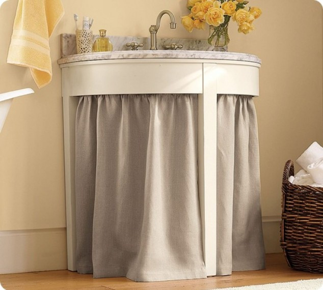 Sink Skirts For Bathroom
 Major Benefits of Bathroom Sink Skirt for You to Know