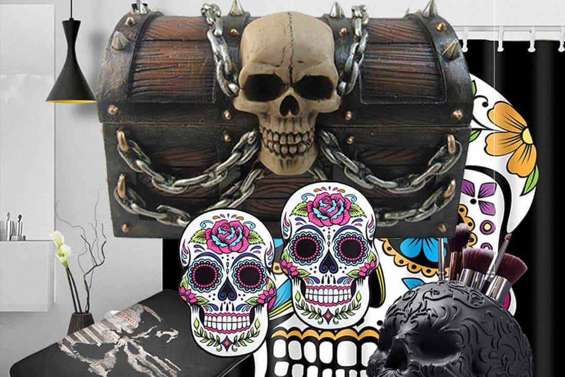Skull Bathroom Decor
 21 Skull Themed Bathroom Accessories That Will Spook Out