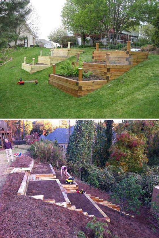 Sloped Backyard Ideas
 22 Amazing Ideas to Plan a Slope Yard That You Should Not