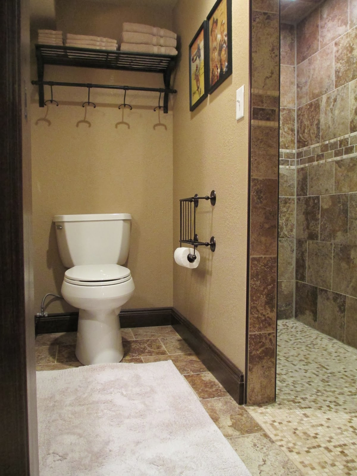 Small Basement Bathroom Ideas
 KRUSE S WORKSHOP House Tour Basement Family Room Bath