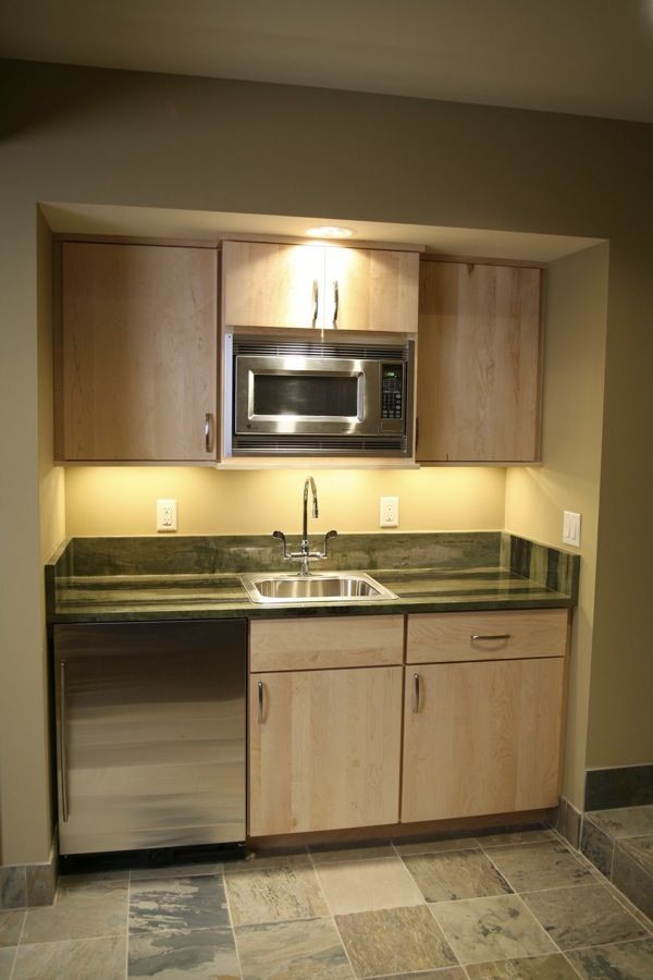 Small Basement Kitchen
 basement kitchenette this is exactly what i want