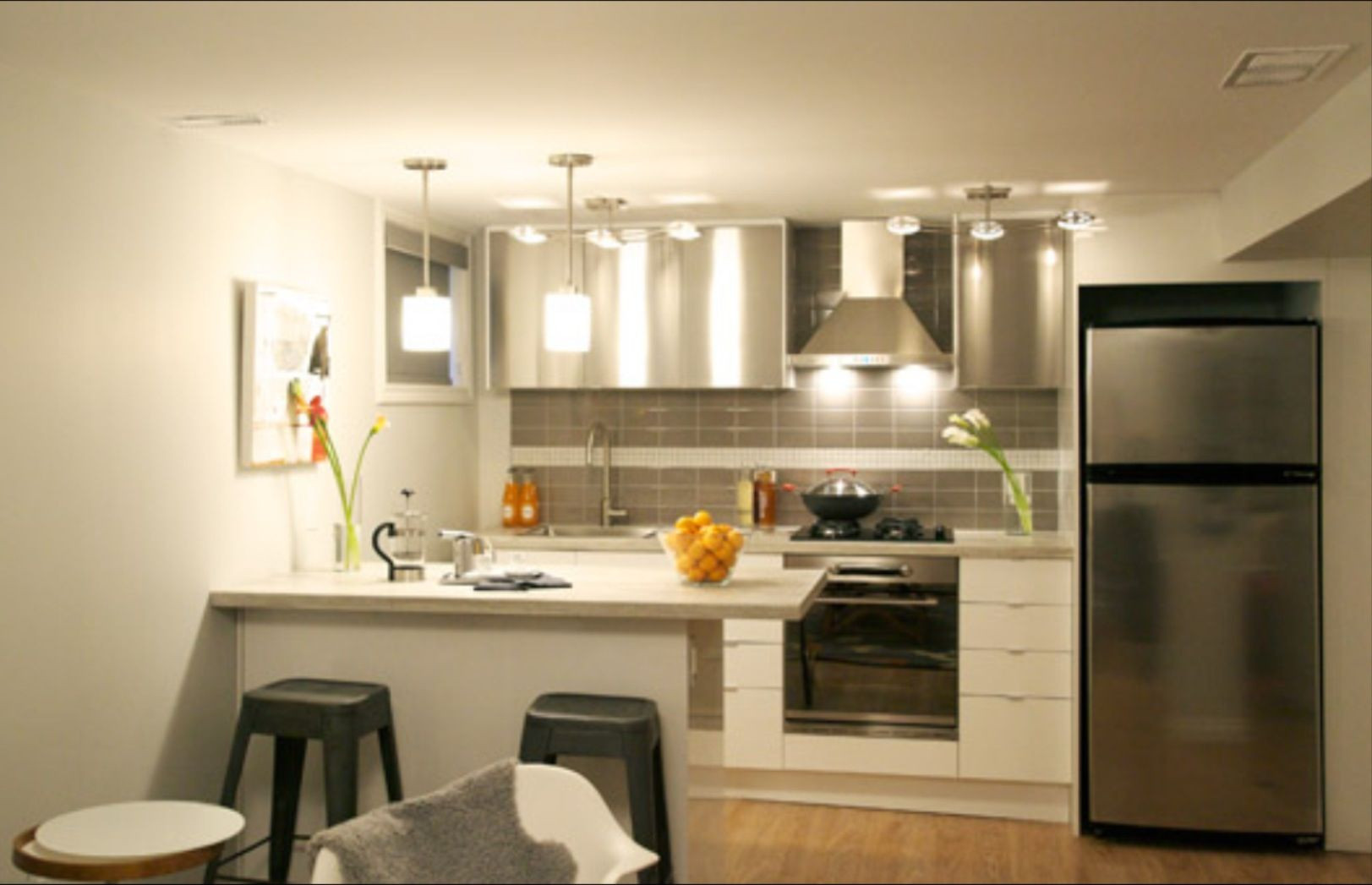 Small Basement Kitchen Ideas
 basement kitchenette Apartment living