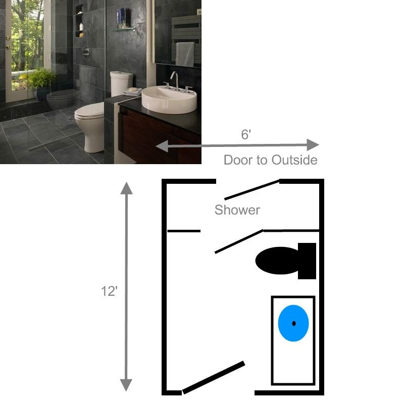 Small Bathroom Floor Plan
 15 Free Bathroom Floor Plans You Can Use