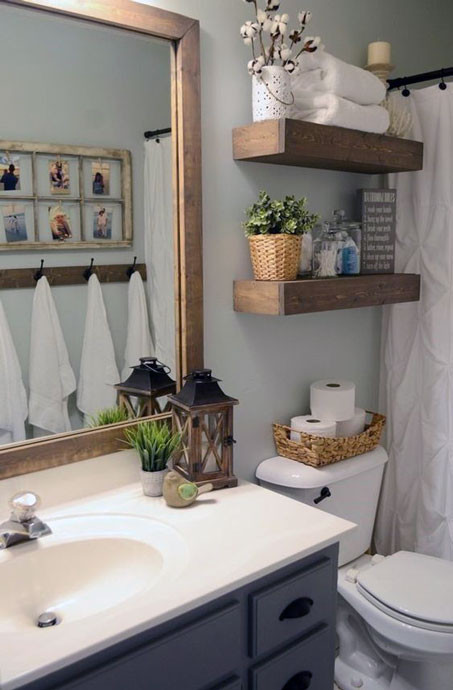 Small Bathroom Ideas Pinterest
 Simple Small Bathroom Decor Brings The Ease Inside It