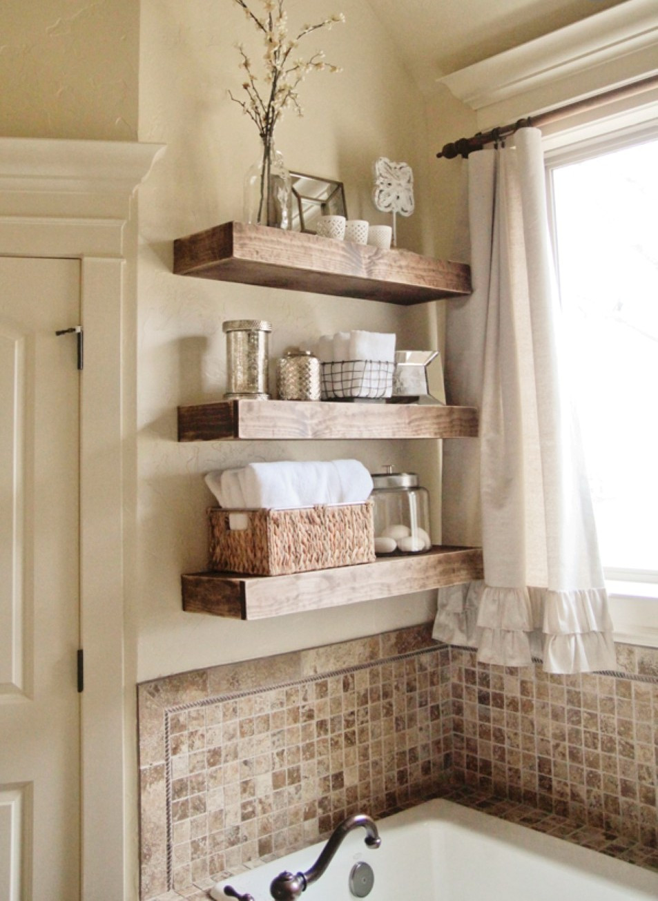Small Bathroom Shelves
 Best Bathroom Wall Shelving Idea to Adorn Your Room