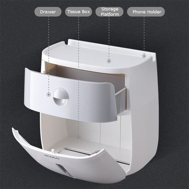 Small Bathroom Toilet Paper Holder
 Wall Mounted Toilet Paper Towel Holder Bathroom Small