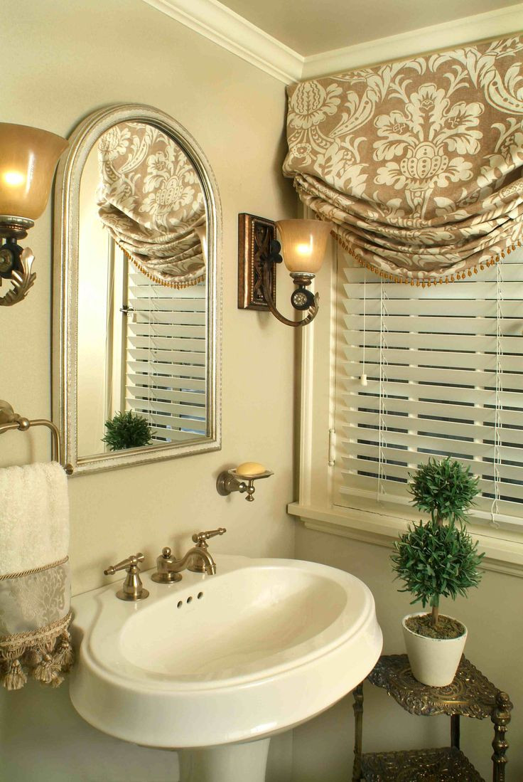 Small Bathroom Window Treatments
 1353 best Window Treatments images on Pinterest