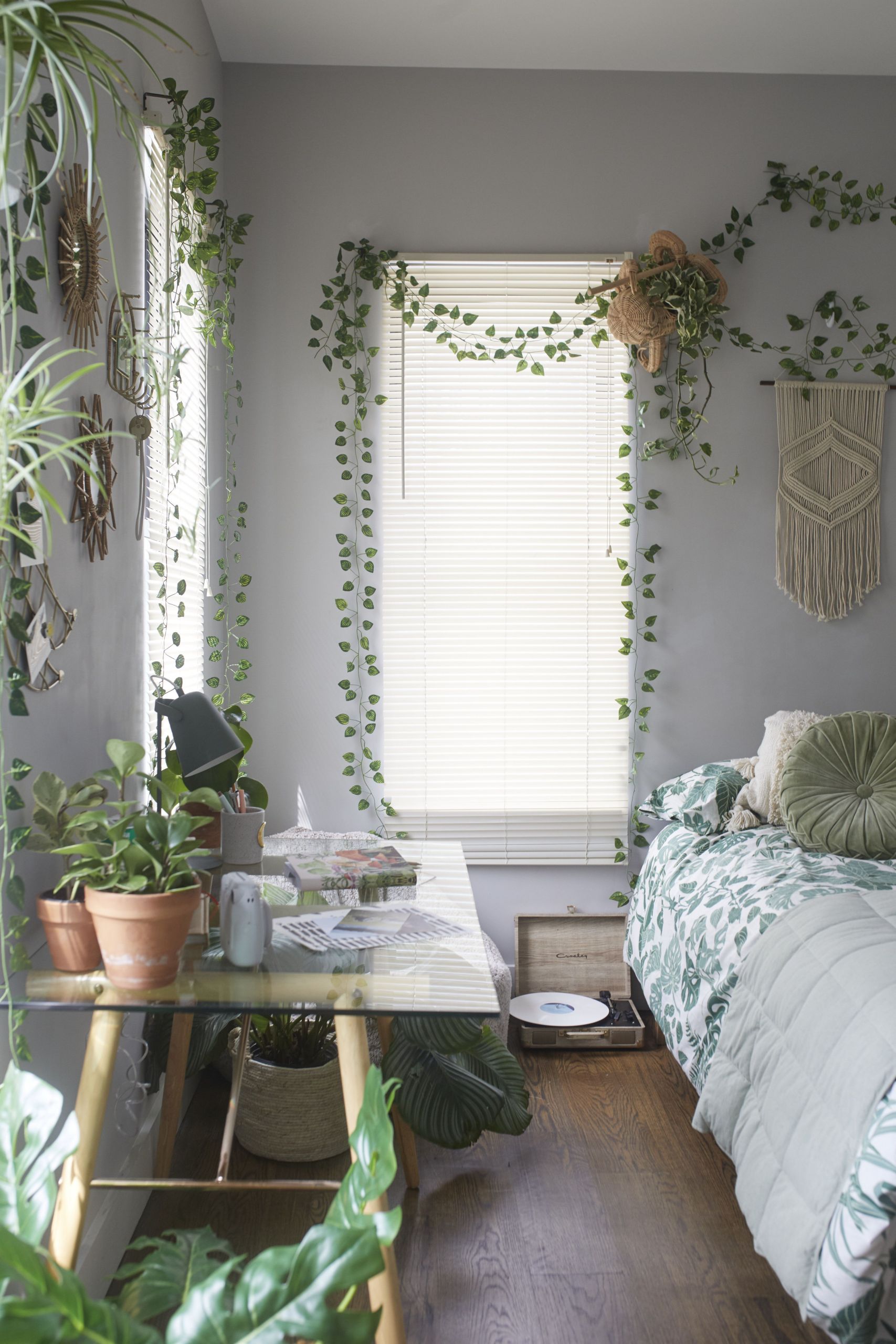 Small Bedroom Plants
 Jungle Duvet Set in 2020