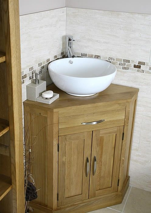 Small Corner Bathroom Sink
 10 best images about small bathrooms on Pinterest