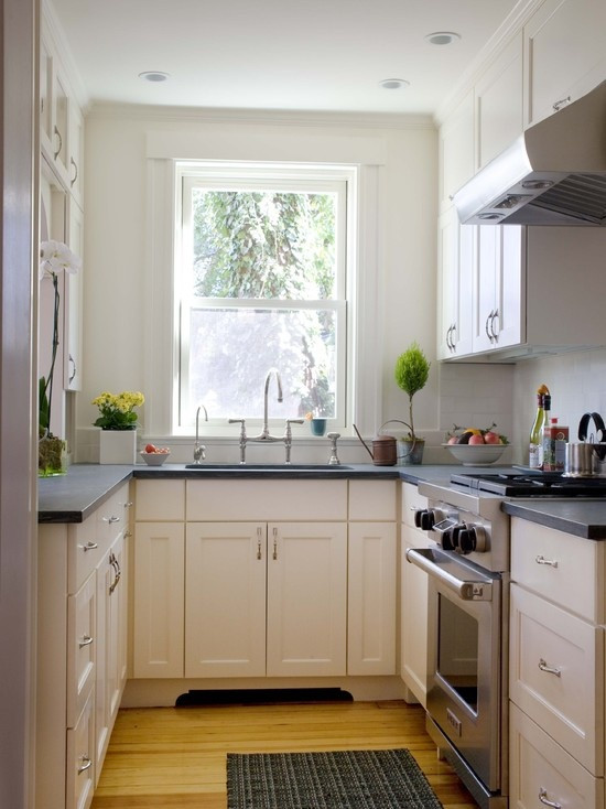 Small Galley Kitchen Designs
 refresheddesigns making a small galley kitchen work