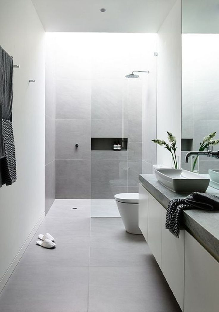 Small Gray Bathroom
 The 25 best Light grey bathrooms ideas on Pinterest
