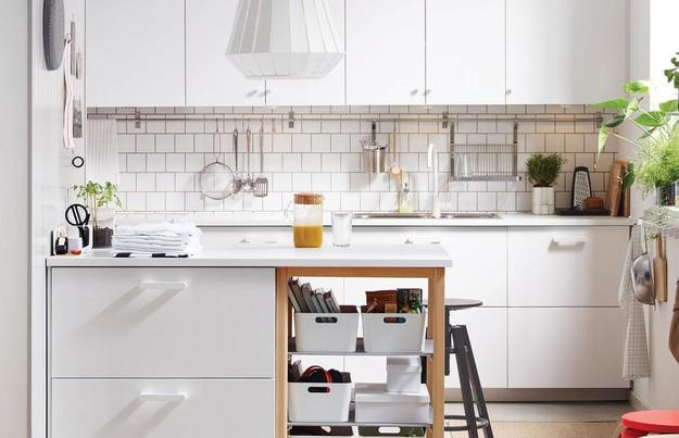 Small Ikea Kitchen
 Ways to Open Small Kitchens Space Saving Ideas from IKEA