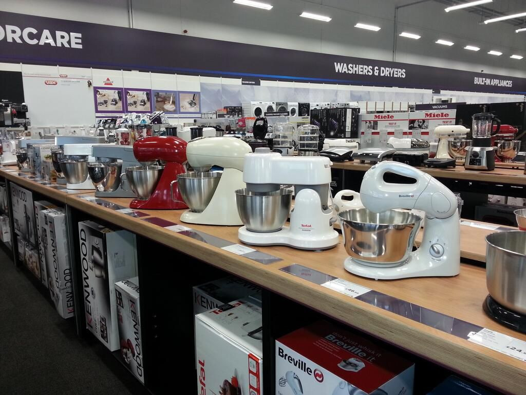 Small Kitchen Appliance Store
 Nice line up of small domestic appliances at our future