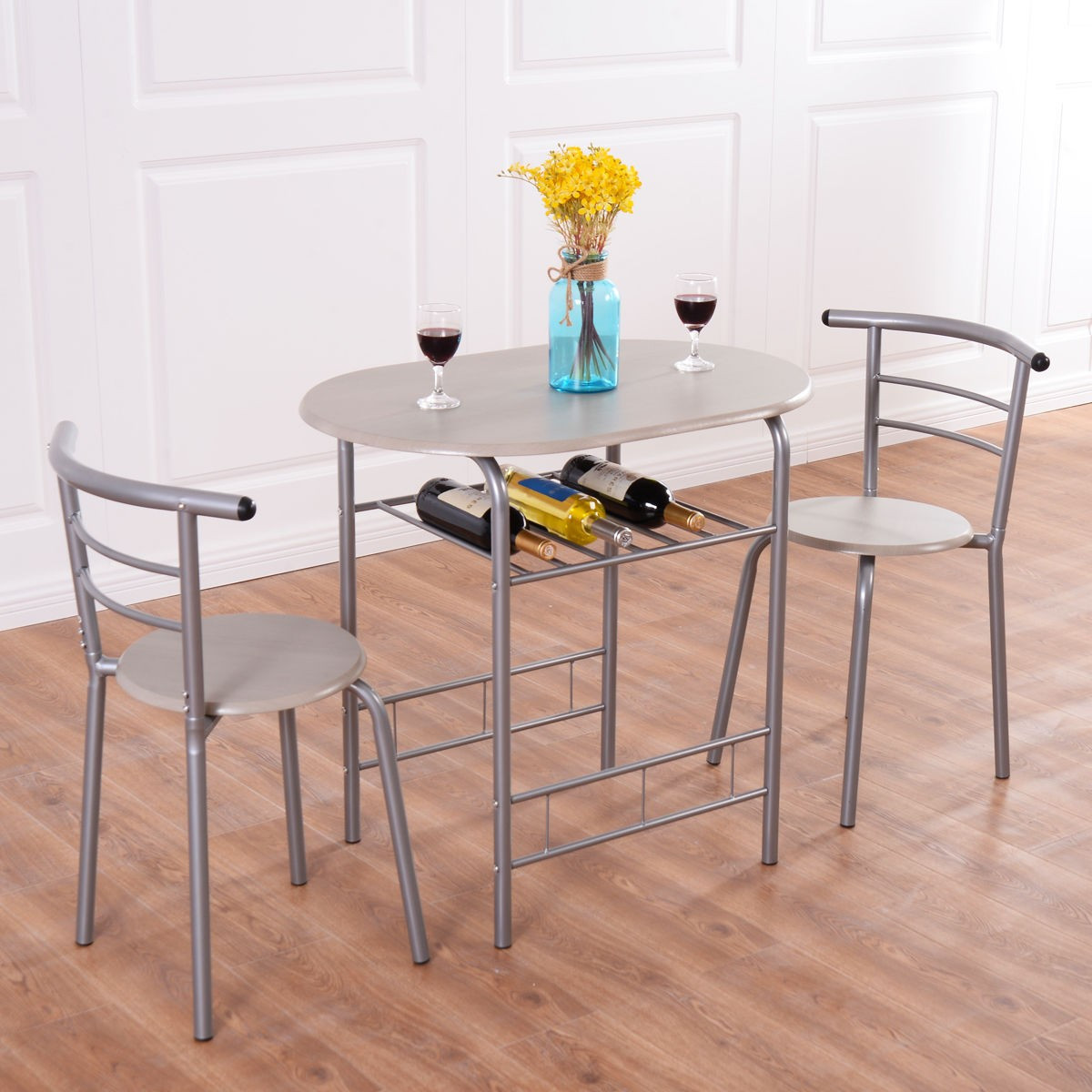Small Kitchen Bistro Set
 3pcs Bistro Dining Set Small Kitchen Indoor Outdoor Table