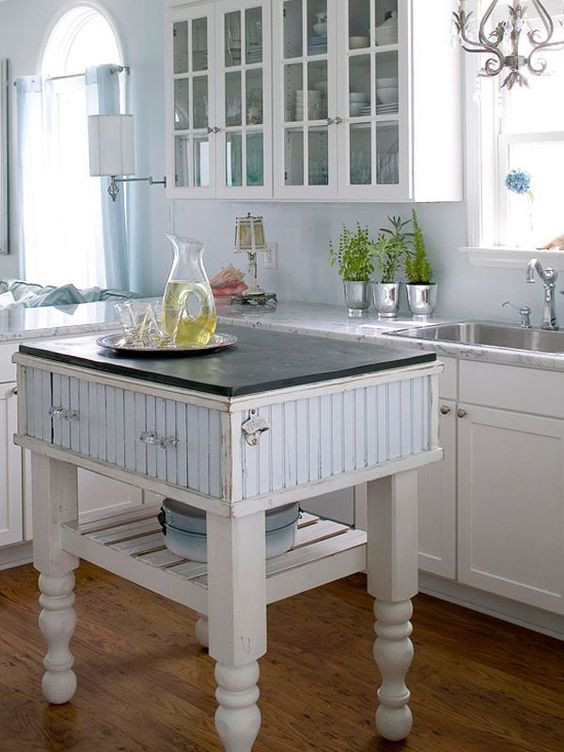 Small Kitchen Island On Wheels
 25 Mini Kitchen Island Ideas For Small Spaces DigsDigs
