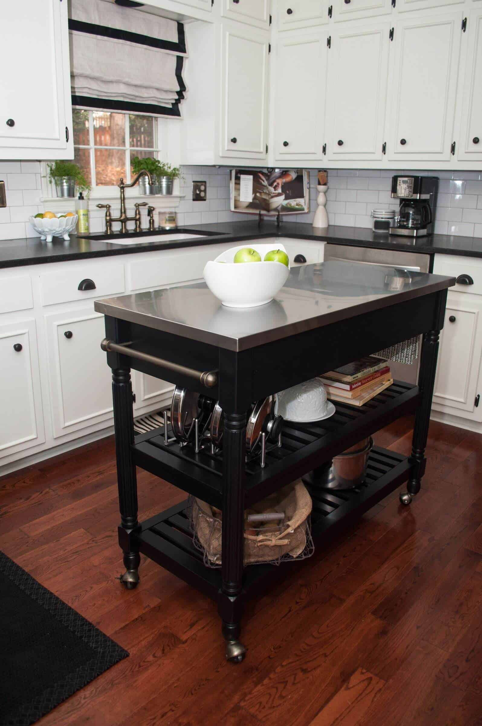 Small Kitchen Island On Wheels
 20 Clever Small Island Ideas for Your Kitchen s