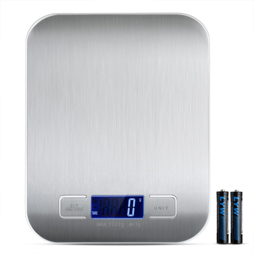 Small Kitchen Scale
 Digital Multifunction Kitchen Food Scale Stainless Steel