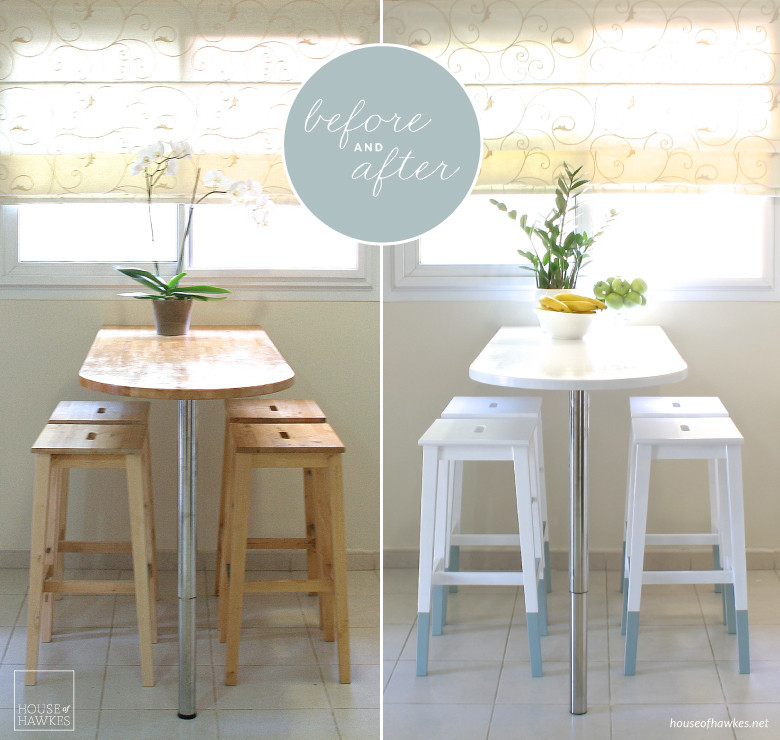 Small Kitchen Table Ideas
 DIY Mini kitchen make over House of Hawkes