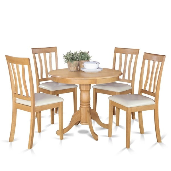 Small Kitchen Tables Sets
 Shop Oak Small Kitchen Table and 4 Chairs Dining Set