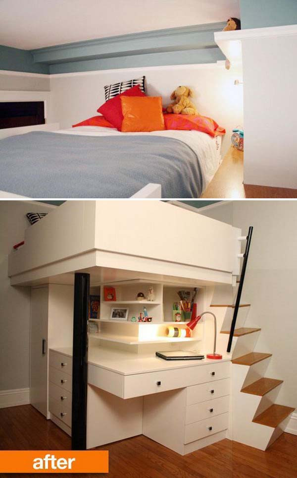 Small Loft Bedroom Ideas
 30 Cool Loft Beds for Small Rooms