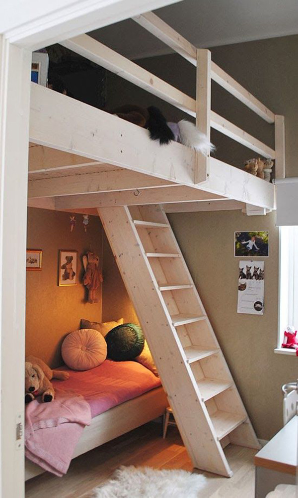 Small Loft Bedroom Ideas
 20 Awesome Loft Beds for Small Rooms