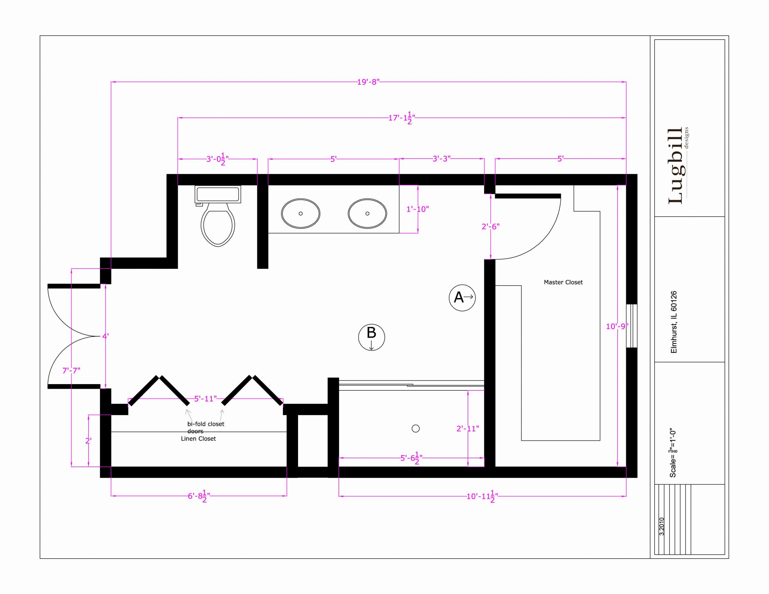Small Master Bathroom Floor Plans
 MasterBath Layout