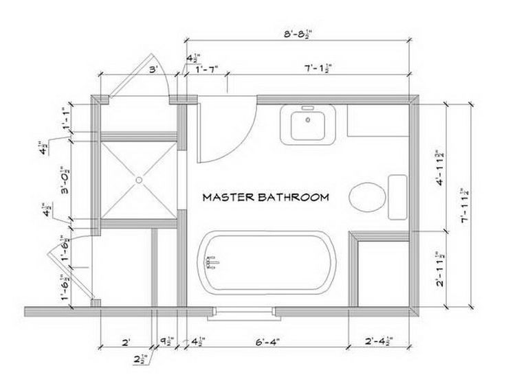 Small Master Bathroom Floor Plans
 19 best Master Bathroom Layouts images on Pinterest