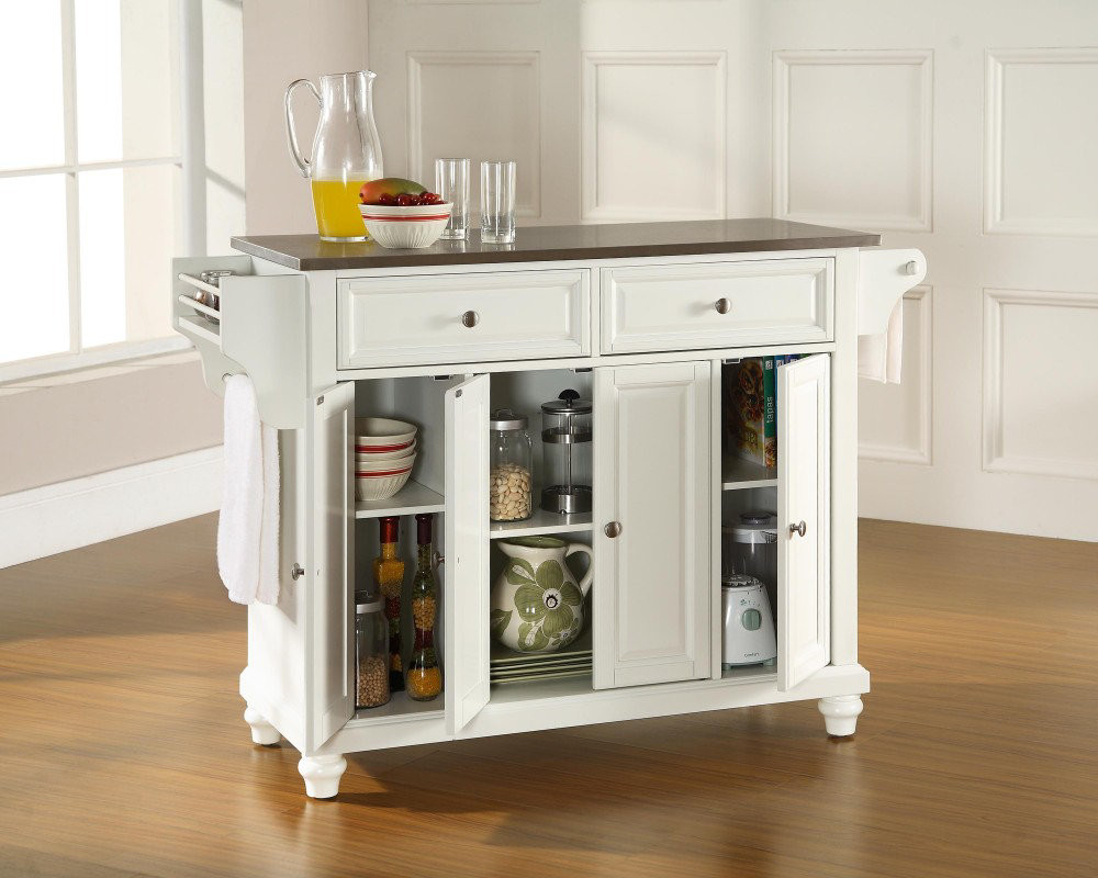 Small Mobile Kitchen Island
 The Best Portable Kitchen Island with Seating MidCityEast