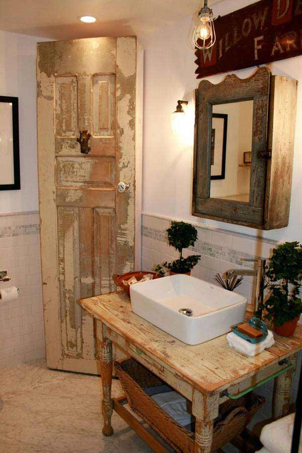 Small Rustic Bathroom
 30 Inspiring Rustic Bathroom Ideas for Cozy Home Amazing