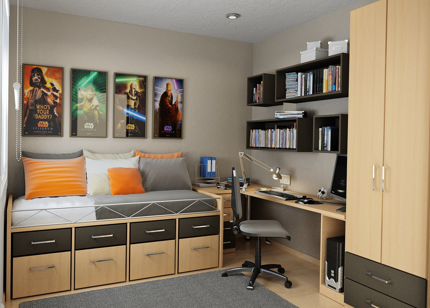Small Space Solutions Bedroom
 Small Bedroom Storage Solutions Designed to Save up Space