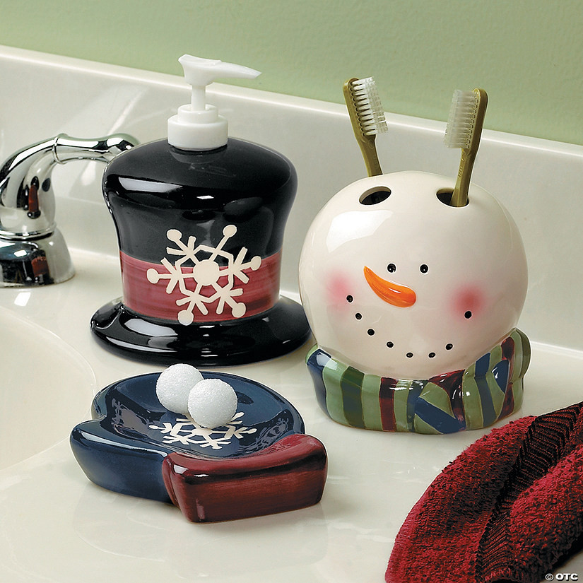 Snowman Bathroom Decor
 Snowman Bathroom Accessories Discontinued