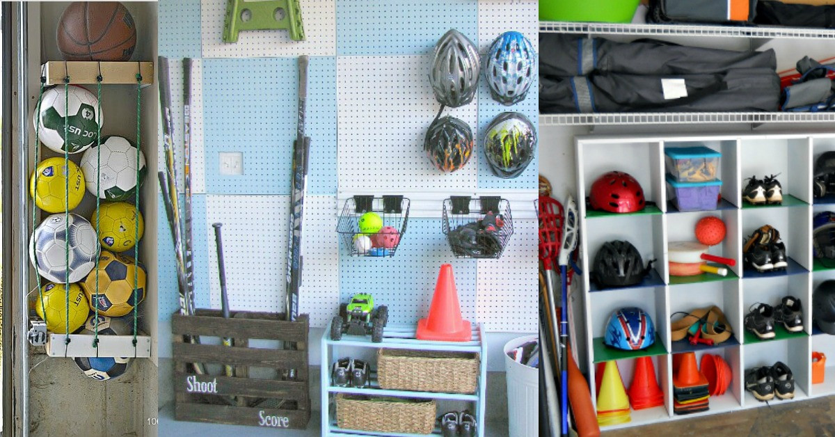 Sports Equipment Organizer For Garage
 6 Amazing Sports Equipment Storage Ideas That Will Blow