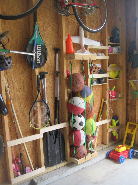 Sports Equipment Organizer For Garage
 Awesome DIY Garage Organization Ideas landeelu