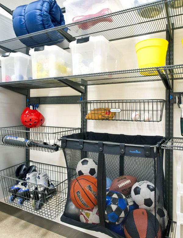 Sports Equipment Organizer For Garage
 Time To Sort Out The Mess – 20 Tips For A Well Organized