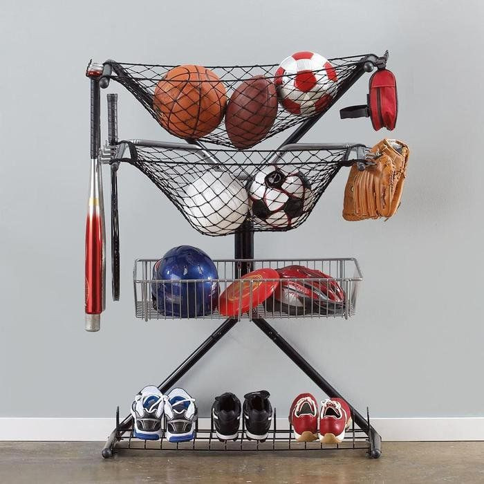 Sports Organizer For Garage
 108 best Sports Equipment & Home Storage Ideas images on