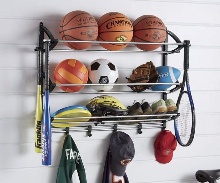 Sports Organizer For Garage
 Sports Storage Organizer Racks Station Gear Equipment