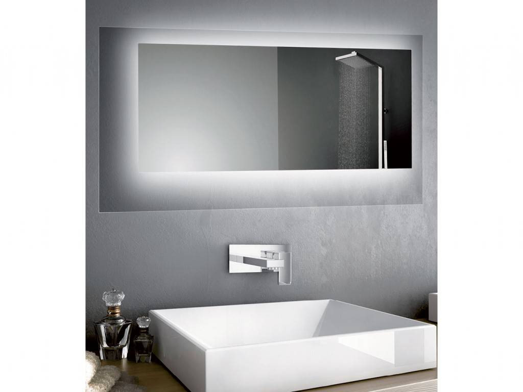 Square Bathroom Mirror
 rectangular or square mirror Led for bathroom CRYSTAL
