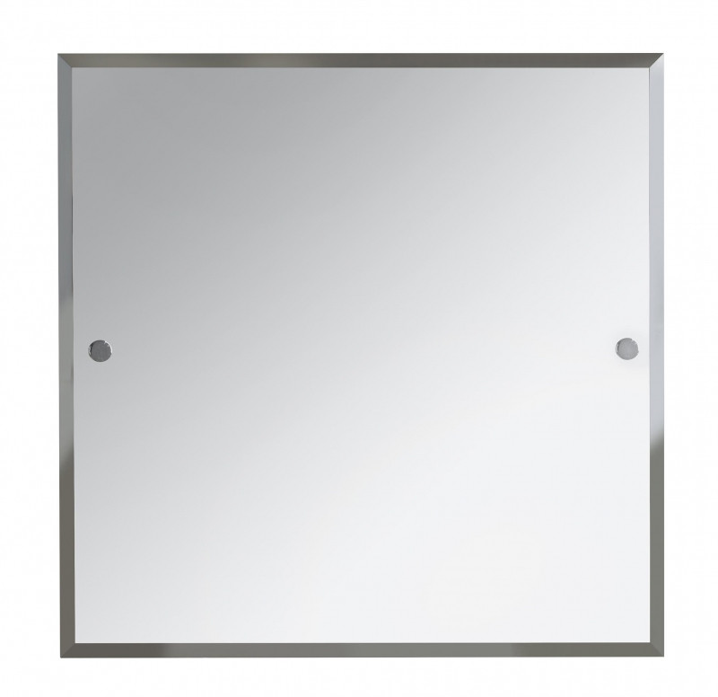 Square Bathroom Mirror
 Bristan 600 x 600mm Square Bathroom Mirror