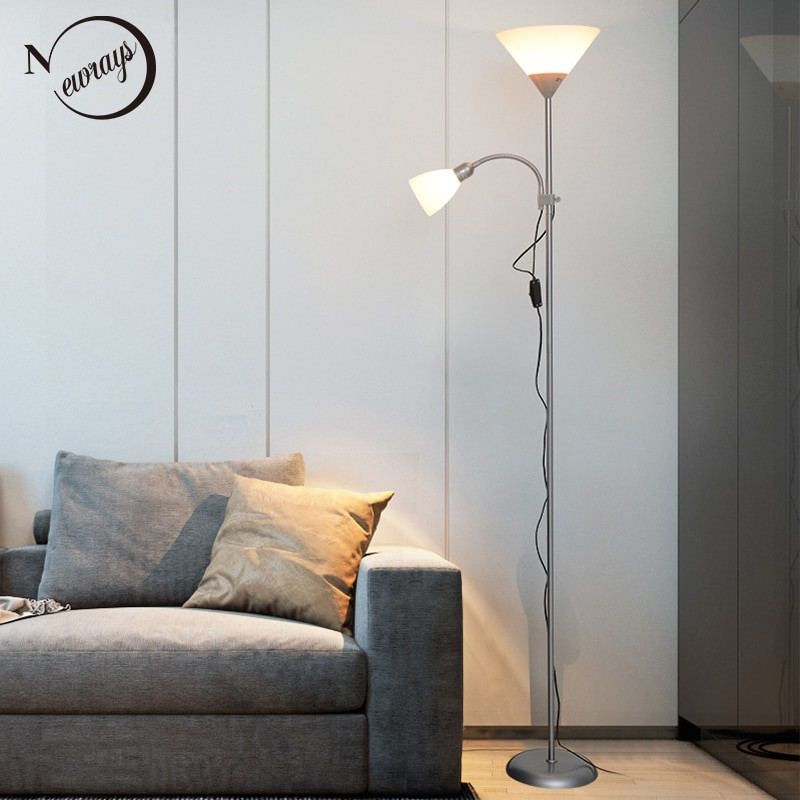 Stand Lamps For Living Room
 Modern nordic design 2 lights night Floor Lamp stand